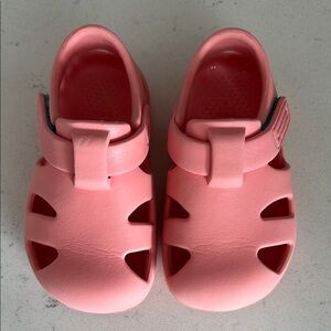 Ten Littles Kids Pink Splash Sandals - Toddler Girls Size 7